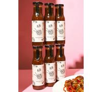 KoRo - Salsa teriyaki bio 6 x 250 ml - Dalla cucina giapponese - Gusto speziato e dolce - Vegan - Per marinare, grigliare, nelle bowls o come salsa