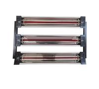 KOROBIE Lampada a infrarossi for la polimerizzazione della vernice 'auto a for cottura Riscaldatore a for carrozzeria'auto per la riparazione della carrozzeria(A set of baking lamp)