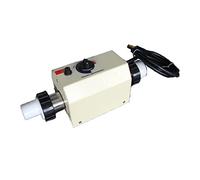 KOROBIE Riscaldatore per Piscina, 3 KW Piscina con Riscaldamento a Temperatura costante e scaldabagno for bagnomaria per Piscina Fuori Terra