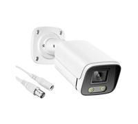 KOROBIE Telecamera di sicurezza, Telecamera di sicurezza a colori con visione notturna da 5/8 MP, 4K IP66, for esterni, AHD CCTV, videosorveglianza HD, 8, 5, Bullet IP Cam(5MP AHD Camera)