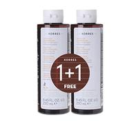 Korres 1 + 1 Set Sunflower e Mountain Tea Shampoo, 500 ML