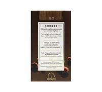 Korres Argan Oil Tinta permanente 8.0 Biondo chiaro 50 ml - Colorante capelli