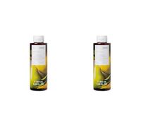 KORRES BERGAMOT PEAR Gel doccia rivitalizzante con aloe vera attiva, al profumo di pera dolce, per la doccia, il bagno e la rasatura, vegano, senza silicone, 250 ml (Confezione da 2)