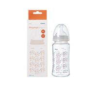 KORRES biberon con capezzolo in silicone flusso lento 230 ml
