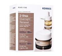 Korres Black Pine Crema Notturna Rimpolpante + Siero Rivitalizzante