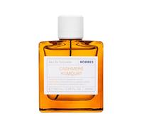 KORRES CASHMERE KUMQUAT Eau de Toilette da donna, profumo orientale, floreale con fiori d'arancio e profumo di cashmere, vegano, 100 ml