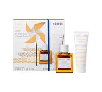 KORRES Cashmere Kumquat - Set di profumi da donna, in EDT da 50 ml e latte corporeo da 125 ml, profumo orientale, dolce e caldo, set di vantaggi vegano