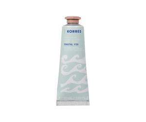 KORRES COASTAL FIG Crema mani, trattamento idratante per le mani con olio di mandorle dolci, profumo naturale di fico, senza siliconi e parabeni, per mani morbide e cuticole curate, 50 ml