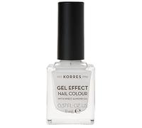 Korres gel-effect mandorla dolce nail Colour - 01 Blanc bianco 11 ml
