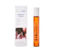 KORRES MIDNIGHT DAHLIA Eau de Toilette da donna in pratico formato da viaggio deluxe, profumo orientale e floreale con note di legno di cedro e peonia, vegano, 10 ml