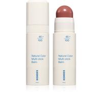 Korres Natural Color Multi-Stick Balm trucco multifunzione per labbra e viso colore Muted Brown 4.5 g