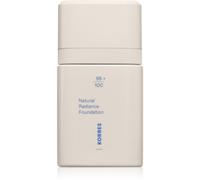 KORRES - Natural Radiance Foundation Fondotinta 30 ml Marrone chiaro female