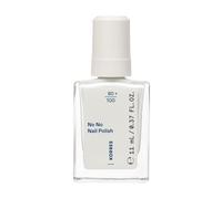 KORRES No No Nail Polish 01 Pure White - smalto vegano 10-free con effetto gel, elevata coprenza e brillantezza, resistente alle scheggiature, 11 ml
