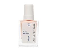 KORRES No No Nail Polish 20 Peach Blush - smalto vegano 10-free con effetto gel, elevata coprenza e brillantezza, resistente alle scheggiature, 11 ml