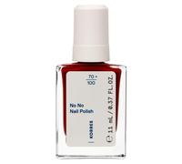 Korres No No Nail Polish smalto trattante per unghie colore 57 Wine Red 11 ml