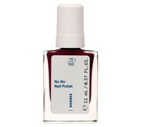 Korres No No Nail Polish smalto trattante per unghie colore 59 Burgundy Red 11 ml