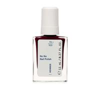 KORRES No No Nail Polish 59 Burgundy Red - smalto vegano 10-free con effetto gel, elevata coprenza e brillantezza, resistente alle scheggiature, 11 ml
