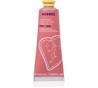 Korres Peony Rose crema idratante mani con olio di mandorle 50 ml