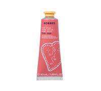 KORRES PEONY ROSE Crema mani, crema mani nutriente con olio di mandorle dolci, delicato profumo di peonia e rosa, senza siliconi e parabeni, a rapido assorbimento, per mani morbide come la seta, 50 ml