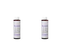 KORRES RELAXING LAVENDER gel doccia al profumo di lavanda per uomo e donna, per un rituale serale rilassante e calmante, vegano, senza silicone e senza parabeni, 250 ml (Confezione da 2)