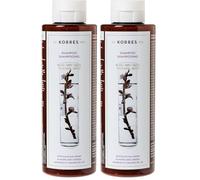 Korres Shampoo Per Capelli Secchi/Danneggiati - 250 ml. (Confezione da 2)