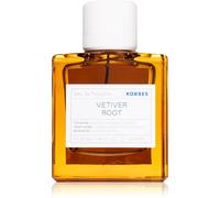KORRES VETIVER ROOT Eau De Toilette per uomo, fragranza maschile con accordi di legno di cedro, terrosa, calda e legnosa,senza parabeni, nitromuschi e PCM, vegano, 50 ml