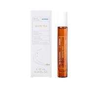 KORRES WHITE TEA Eau de Toilette da donna in formato da viaggio, profumo floreale e fresco con un delicato aroma di gelsomino, perfetto da portare con te, vegano, 10 ml