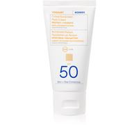 Korres Yoghurt Tinted Sunscreen crema abbronzante colorata SPF 50 50 ml