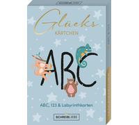 Korsch Verlag Glückskärtchen-ABC & 123: 40 Glückskärtchen spi (Copertina rigida)