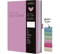 Korsch Verlag Self-care-Tagebuch Flieder: 365 Tage Ausfüllbuc (Copertina rigida)