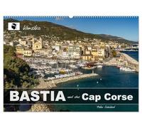 Korsika - Bastia und das Cap Corse (Wandkalender 2026 DIN A2 quer), CALVENDO Monatskalender: 12 Monate mit der faszinierenden Stadt Bastia und dem Norden Korsikas!