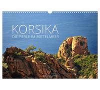Korsika - die Perle im Mittelmeer (Wandkalender 2027 DIN A3 quer), CALVENDO Mona
