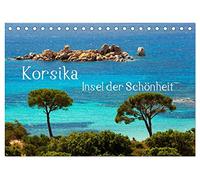 Korsika Insel der Schönheit (Tischkalender 2026 DIN A5 quer), CALVENDO Monatskalender: Eine Trauminsel im Mittelmeer.