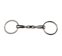 Korsteel - Filetto ad anelli mobili doppio snodo con piastrina cavo (WB155)