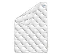 Koru Kids® ️ Piumino leggero 135 x 200 cm - Lavabile a 95° - Extra Igienico per chi soffre di allergie - Trapunta traspirante 135 x 200 - Primavera Estate - Oeko-TEX - Duvet - Bianco - Piazza