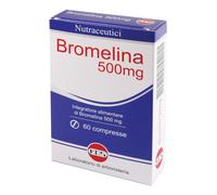 Kos Bromelina 500mg Integratore Drenante Anti-Cellulite, 60 Compresse