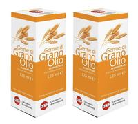 KOS Germe di Grano Olio Alimentare 2x125 ml Soluzione orale