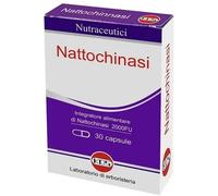 Kos Nattochinasi 2000 FU Integratore per Circolazione e Benessere Cardiovascolare 30 Capsule