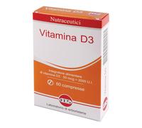 Kos Nutraceutici - Vitamina D3 Integratore Alimentare, 60 Compresse