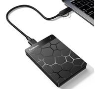 Kosbees Hard disk esterno da 1 TB, hard disk portatile per Windows, ultra sottile, compatibile con PC, Mac, laptop, PS4, Xbox one, Xbox 360; pronto all'uso