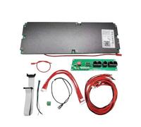 KOSBO JK BMS 16S 48V Lifepo4 Inverter for Batteria, 1A/2A bilanciamento Attivo Li-Ion 8S 24V 9S 10S 12S 13S 14S 100A 150A 200A RS232 Pacchetto da Campeggio(JK-PB2A16S15P-4.3LCD)
