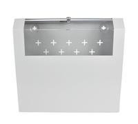 Koscom Connect Slimbox - Alloggiamento da parete 5U (3HE+2HE), 19 pollici, montaggio a parete, 500 x 475 x 155 mm, completamente assemblato, alloggiamento per server con coperchio bloccabile, portata