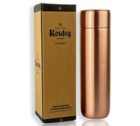 Kosdeg - Borraccia in rame, 480 ml, design vintage moderno