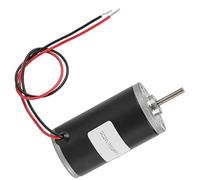 KOSDFOGE 31ZY 6V 12V 24V 3500-8000rpm Permanent Magnetic DC Carbon Brush Motor Low Noise Metal Gear for DIY Enthusiasts (24v3500 reb)