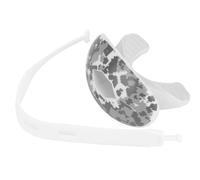 KOSDFOGE 4colors Food grade TPR Mouthguard Teeth Protector Shock Resistant Design for Boxing Football Rugby Sports (mosaic)