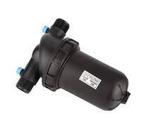 KOSDFOGE G1 1/4 Male Thread Disc Filter 120 Mesh Universal Removable Filter Pump Irrigation Gardening Filter Drip Black PP 27.5 * 21 * 12.5cm