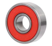 KOSDFOGE Miniature Skate Roller Ball Bearings Kit Stable Durable High Performance Long Life for Skateboards Inline Skating Scooter (Red Cover ABEC-9)