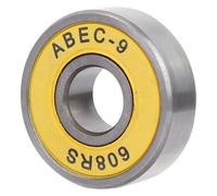 KOSDFOGE Miniature Skate Roller Ball Bearings Kit Stable Durable High Performance Long Life for Skateboards Inline Skating Scooter (Huang Gai ABEC-9)