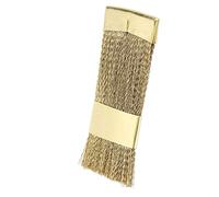 KOSDFOGE Nail Art Bits Cleaning Brush Golden Color Copper Wire Drill Cleaner Brush Manicure Accessories for Nail Art Enthusiasts