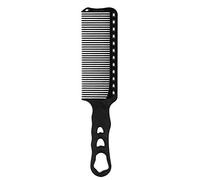 KOSDFOGE Professional Styling Cutting Barber Comb for Salon Hair Stylist Smooth Non-slip Hollow Design [Professional Personal] ABS (Nero)